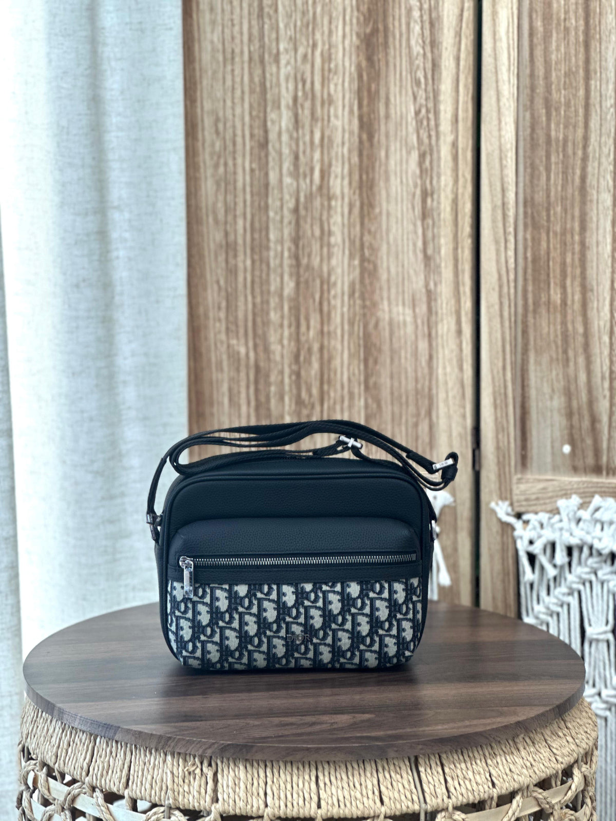 Dior Zipped Messenger Bag