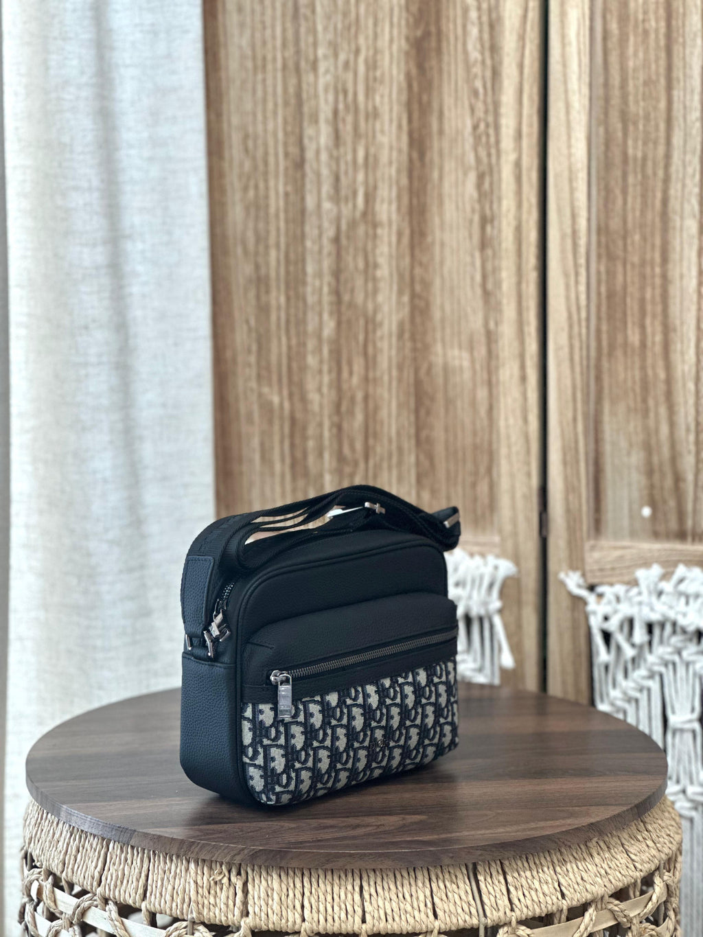Dior Zipped Messenger Bag