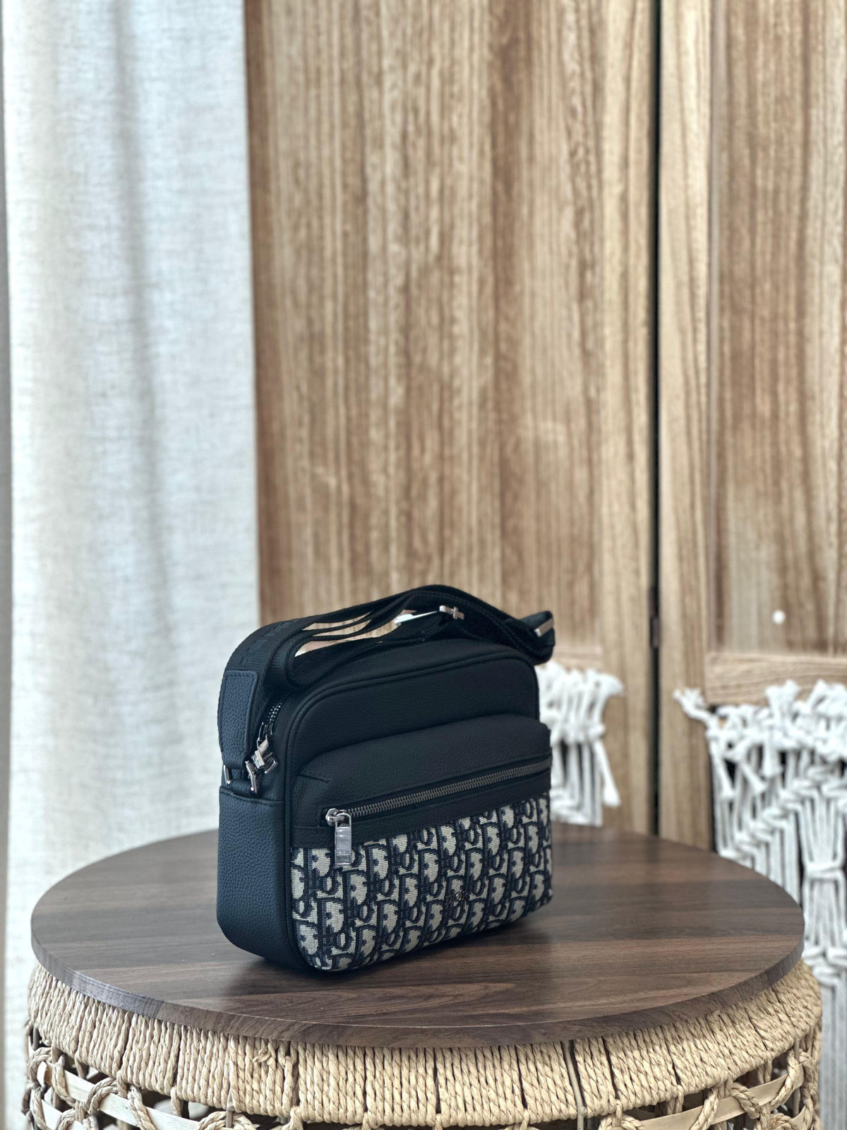 Dior Zipped Messenger Bag