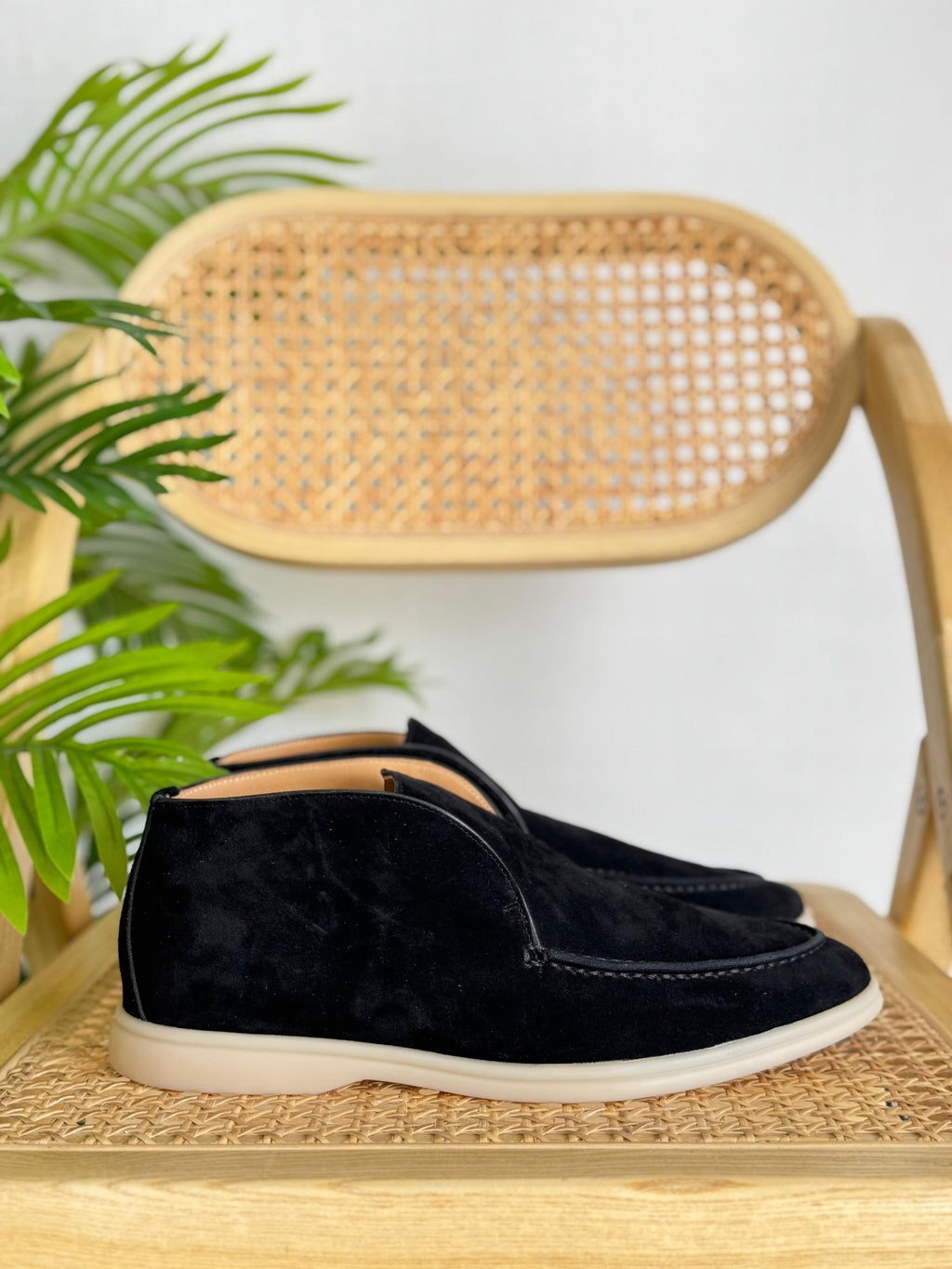 Loro Piana Suede Ankle Boots