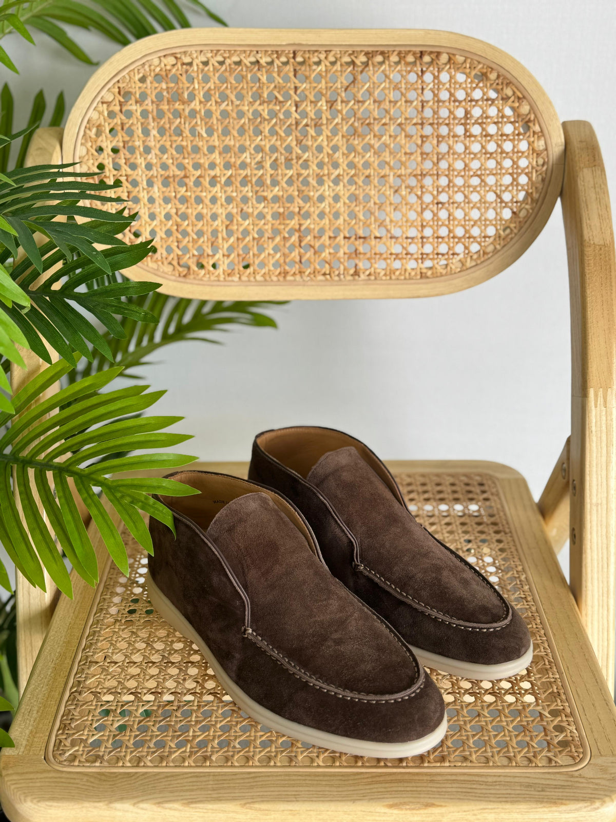 Loro Piana Suede Ankle Boots