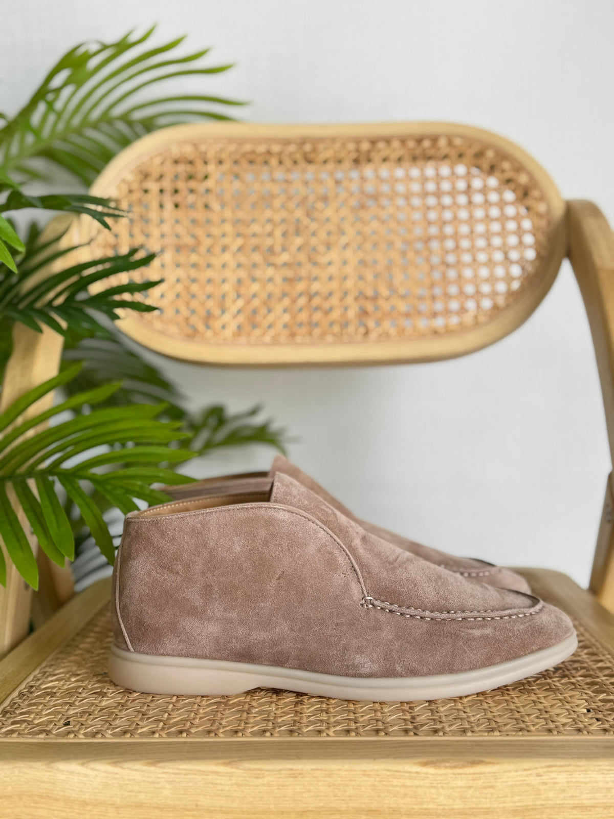 Loro Piana Suede Ankle Boots