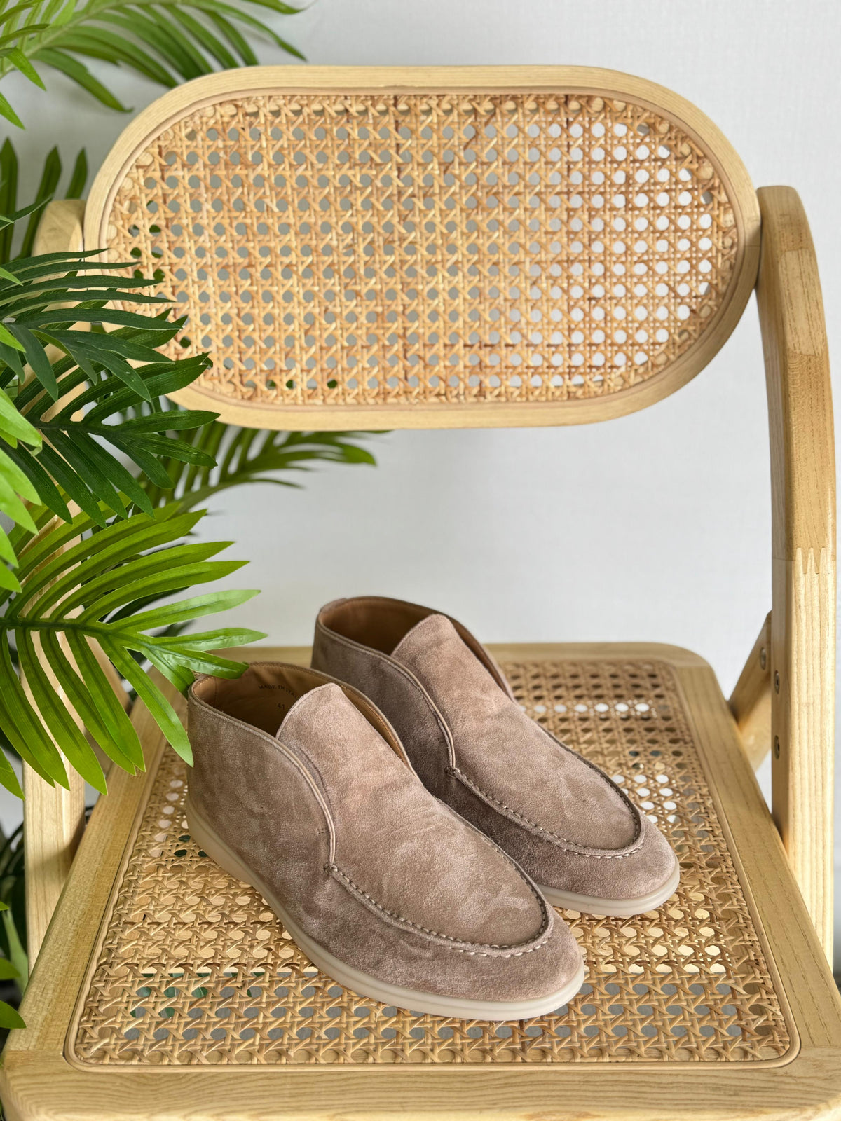 Loro Piana Suede Ankle Boots