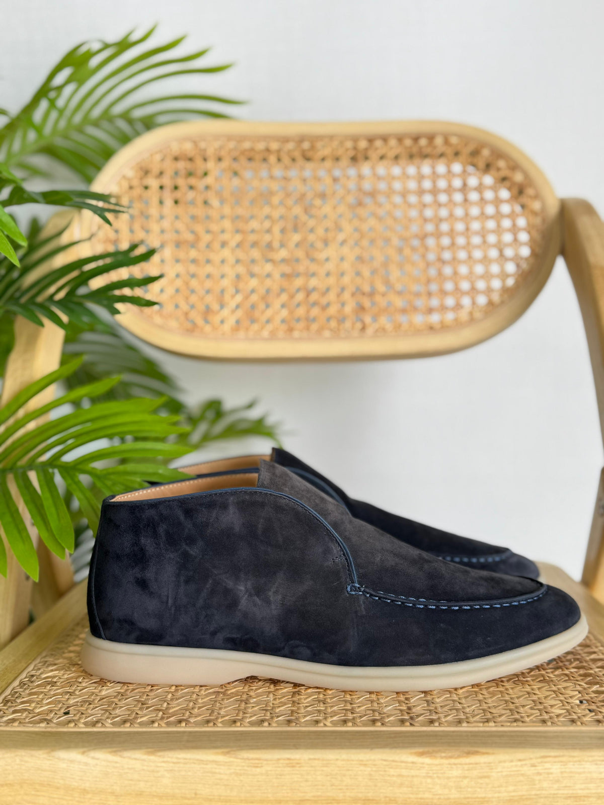 Loro Piana Suede Ankle Boots