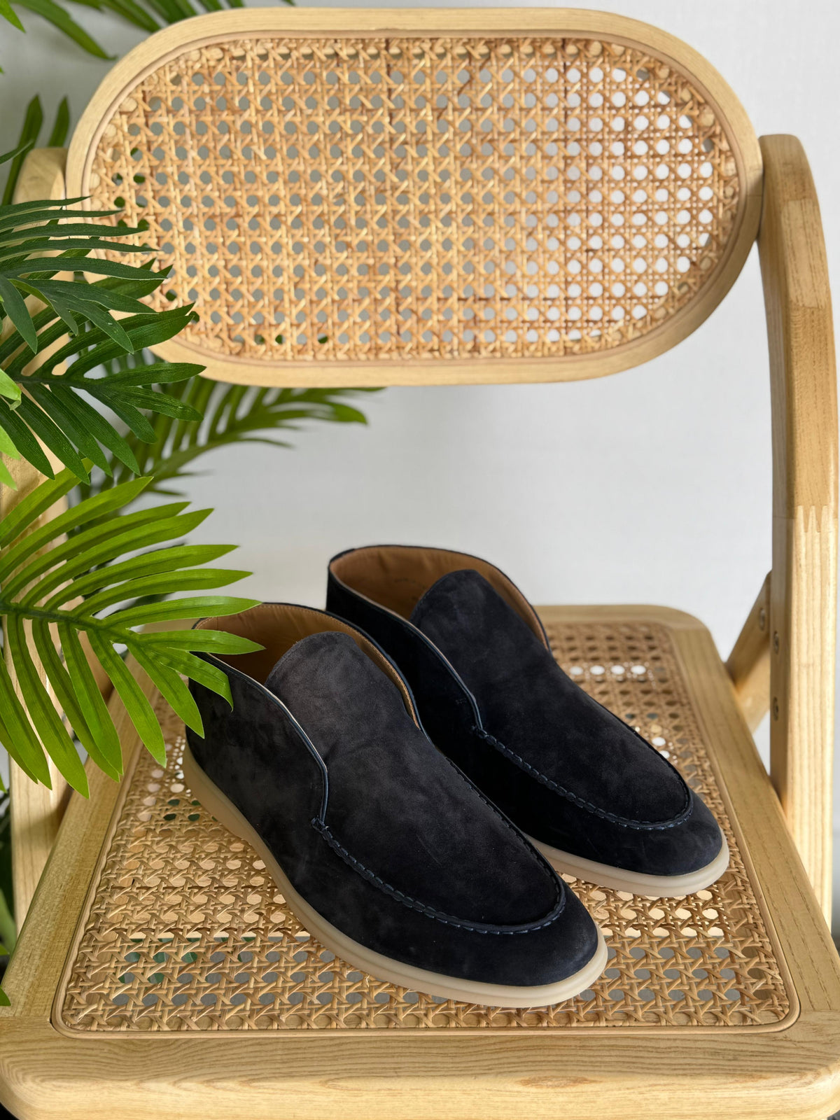 Loro Piana Suede Ankle Boots