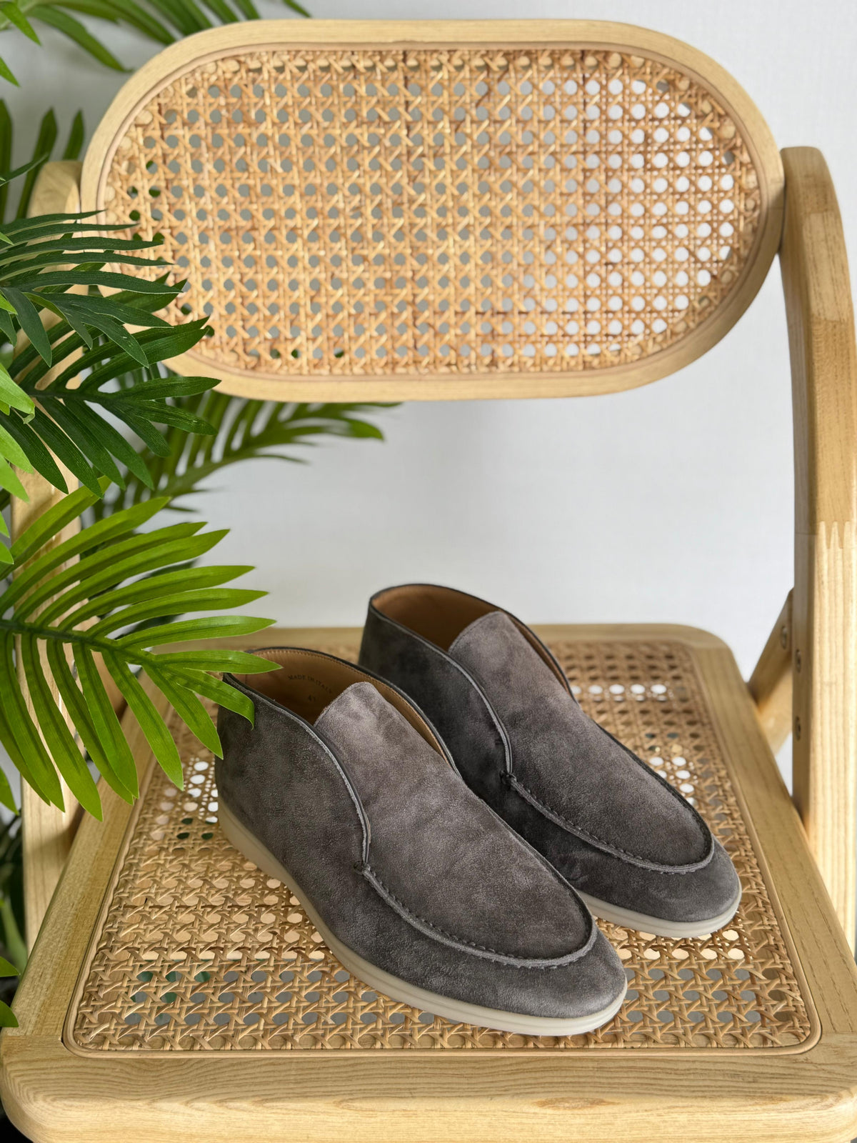 Loro Piana Suede Ankle Boots