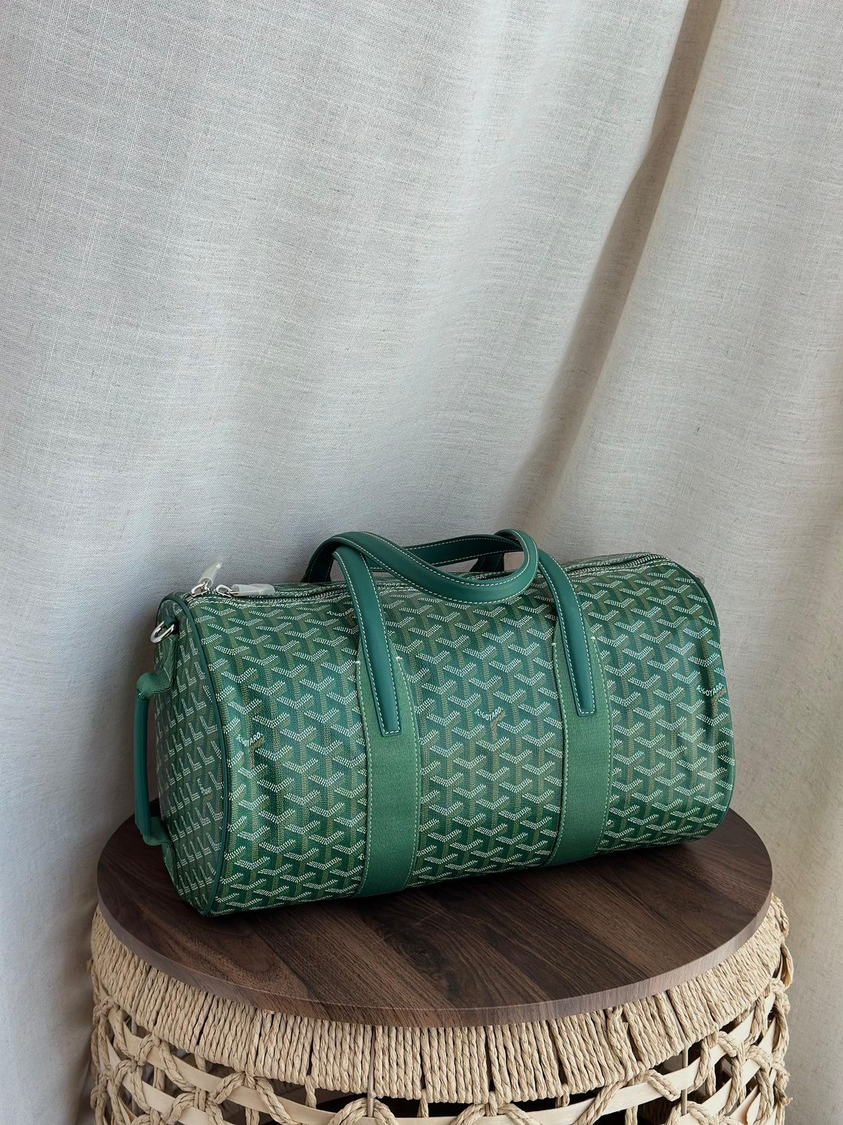 Goyard Barrel Sports Bag