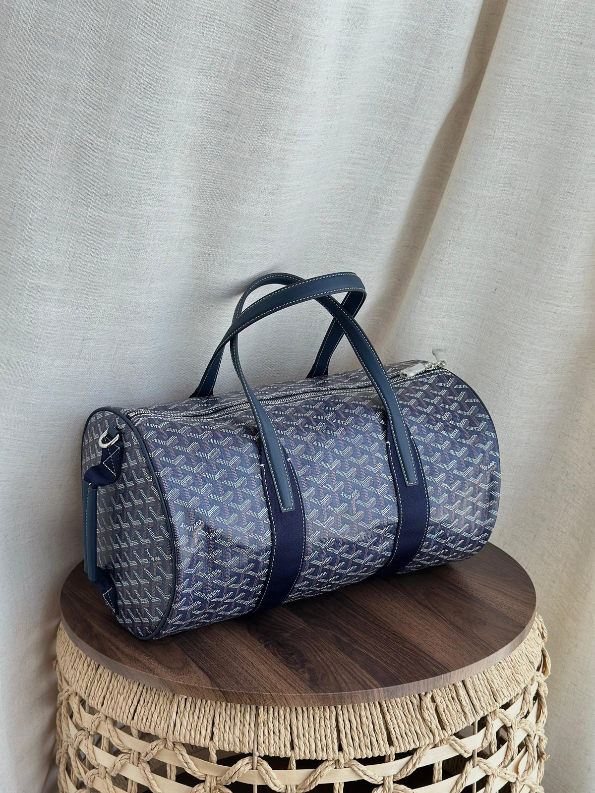 Goyard Barrel Sports Bag