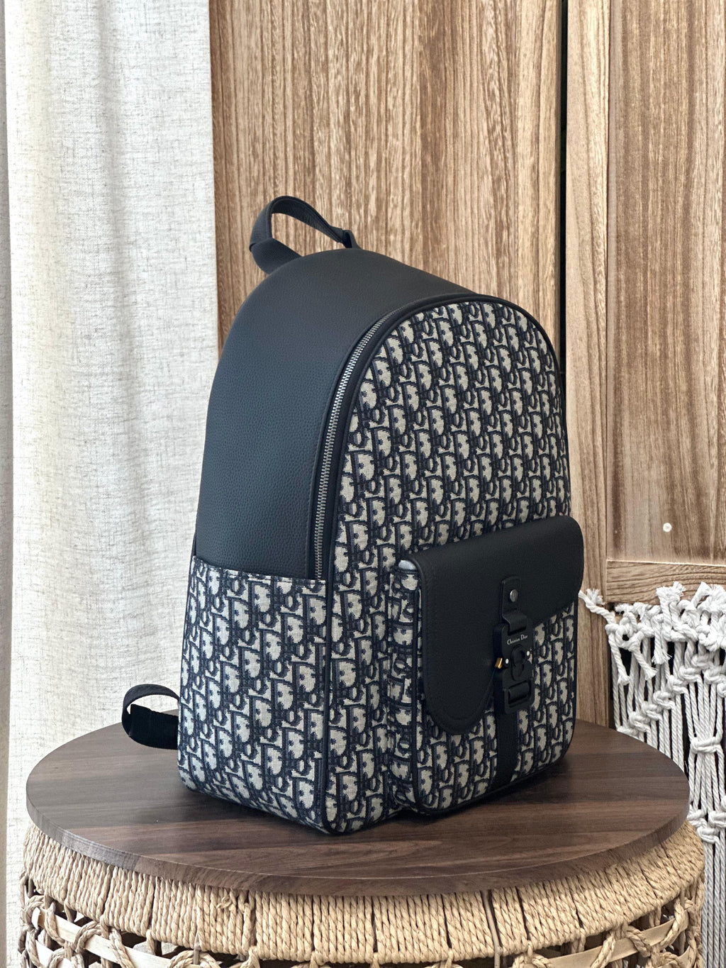 Dior Saddle Zip Backpack