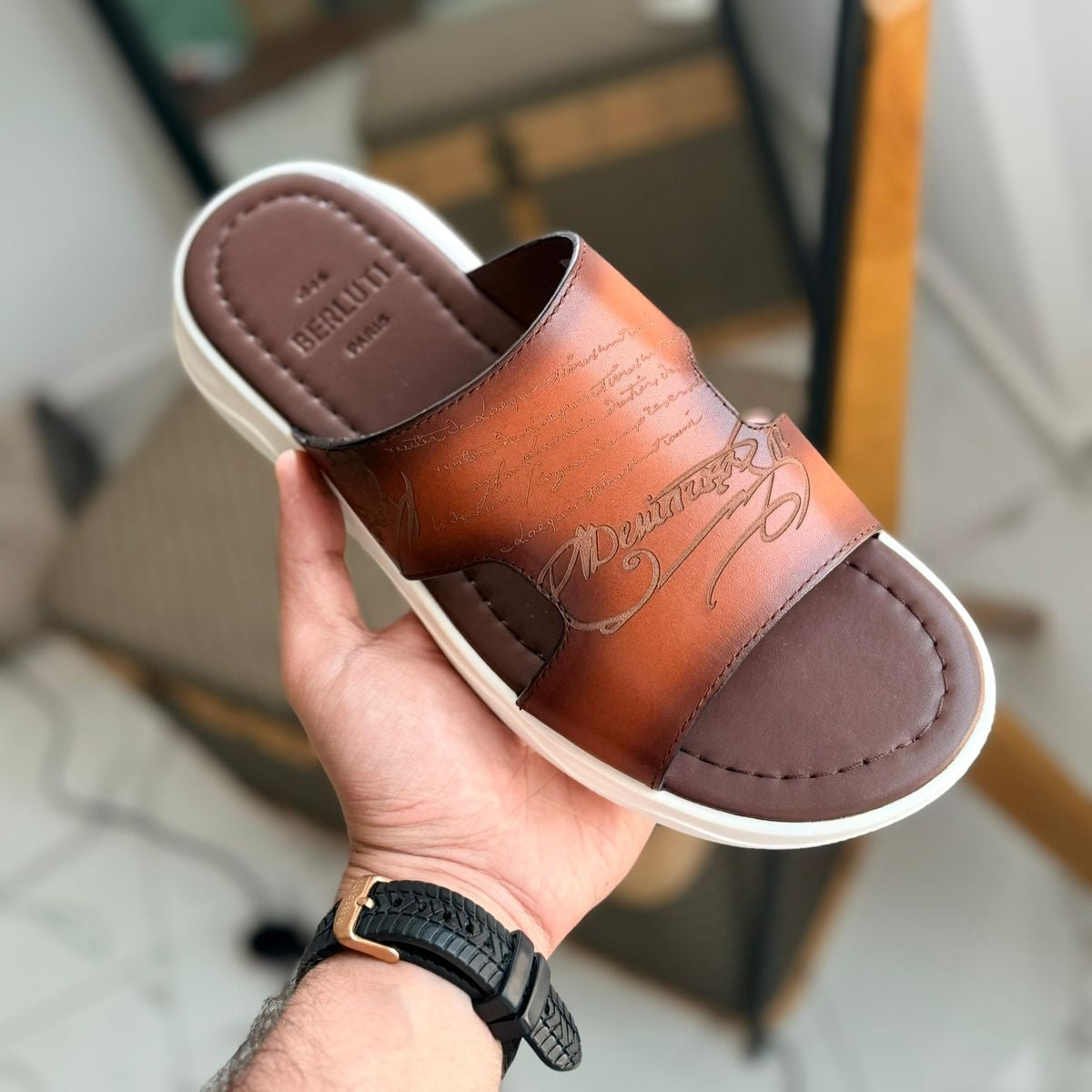 Berluti Shadow Sandal