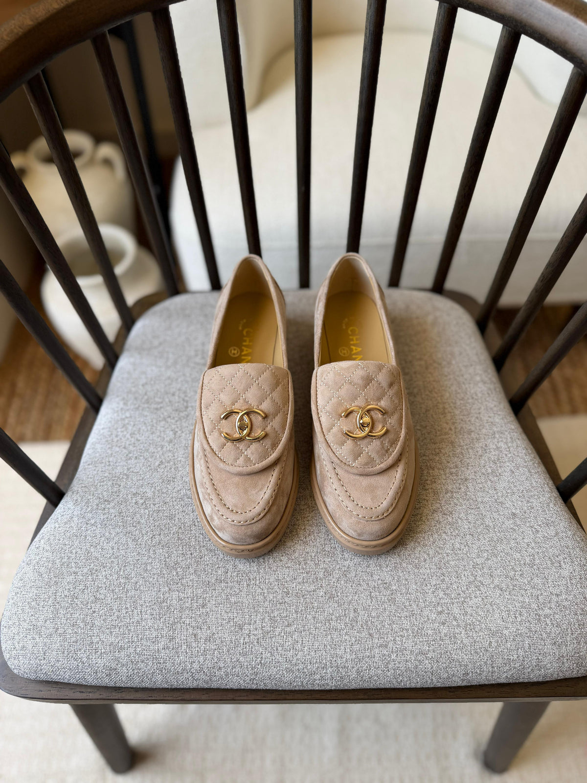 Chanel Suede Loafer
