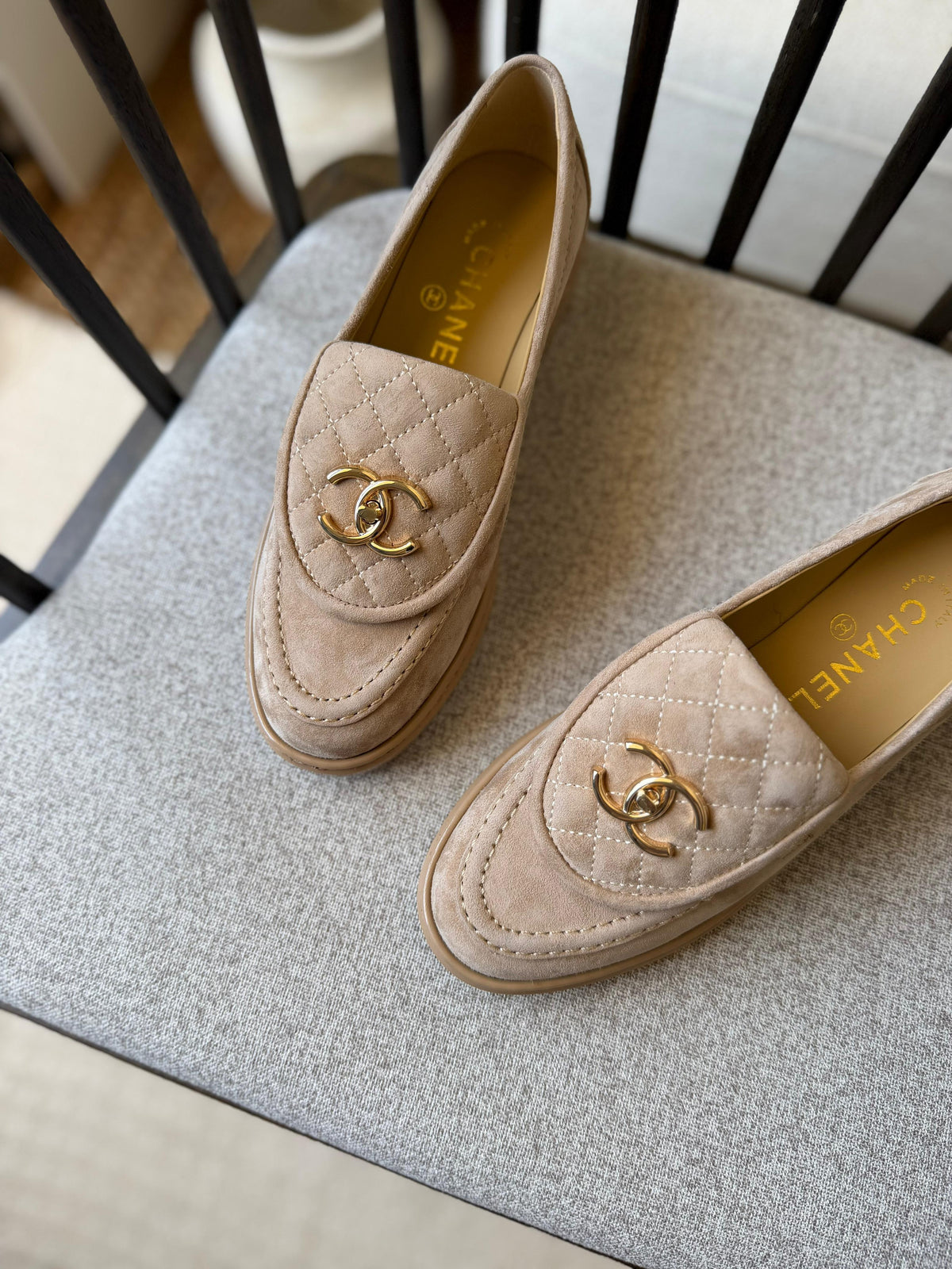 Chanel Suede Loafer