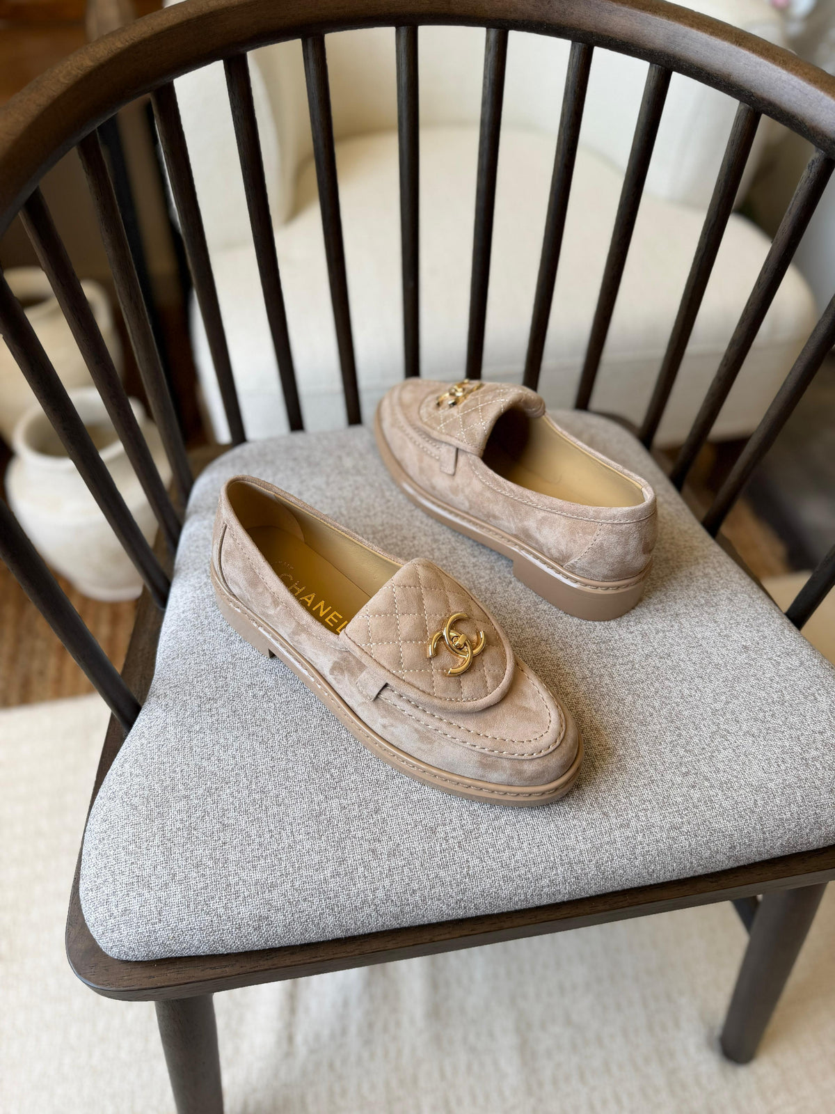 Chanel Suede Loafer