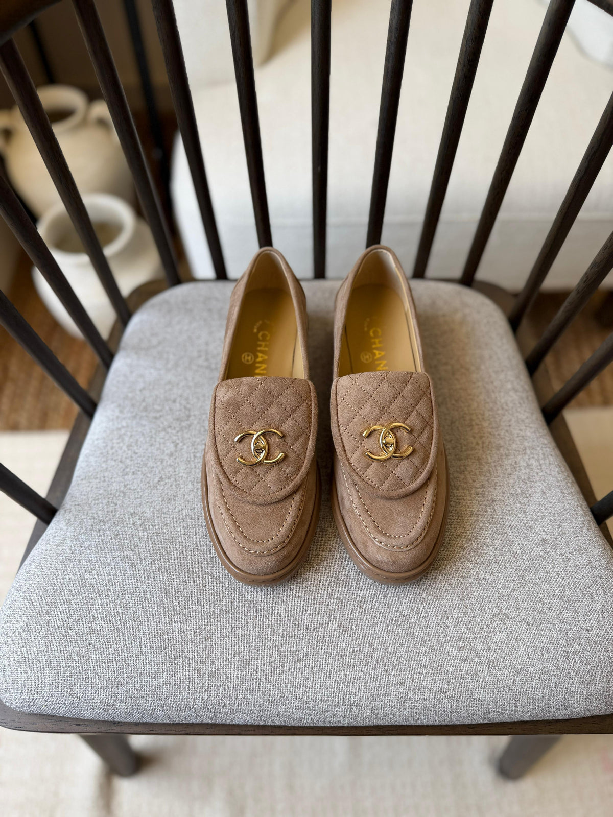 Chanel Suede Loafer