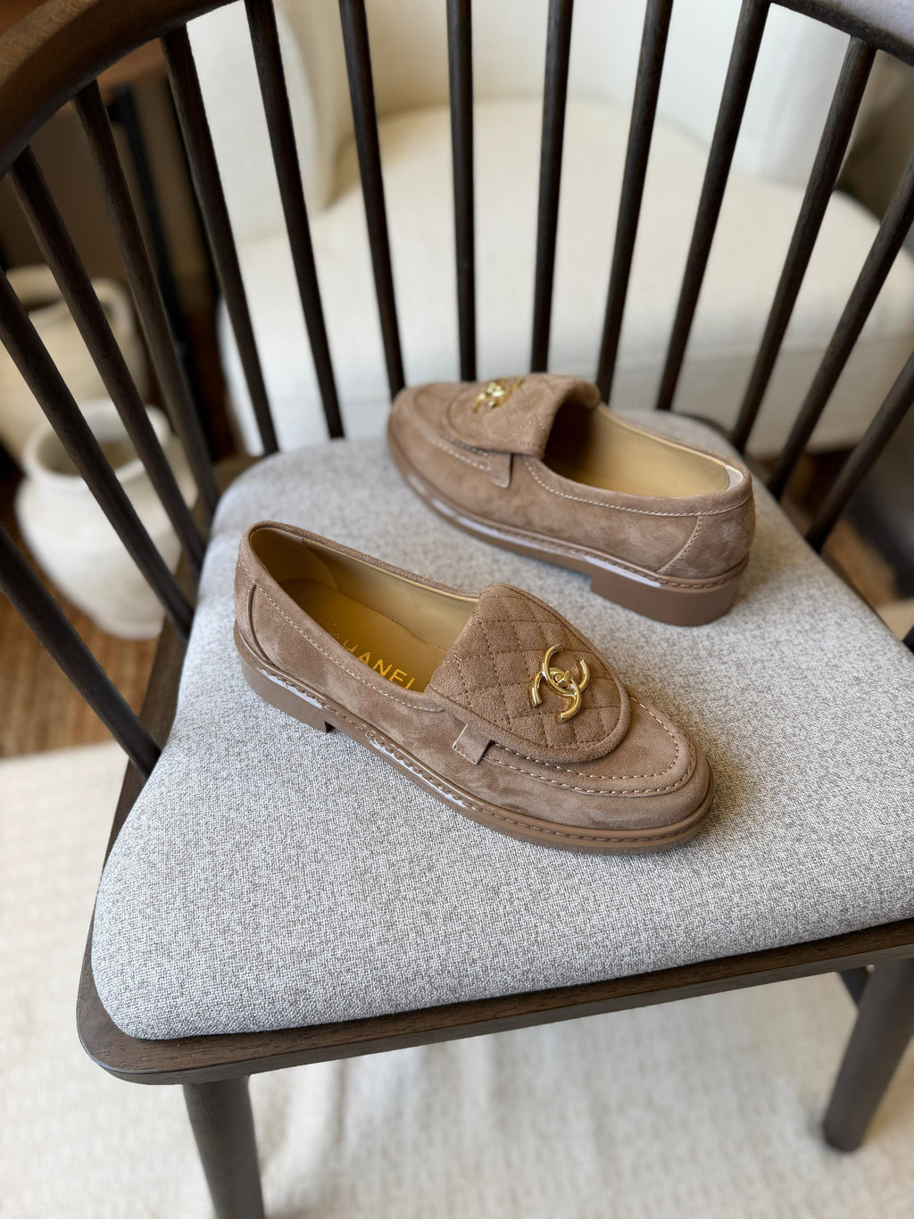 Chanel Suede Loafer