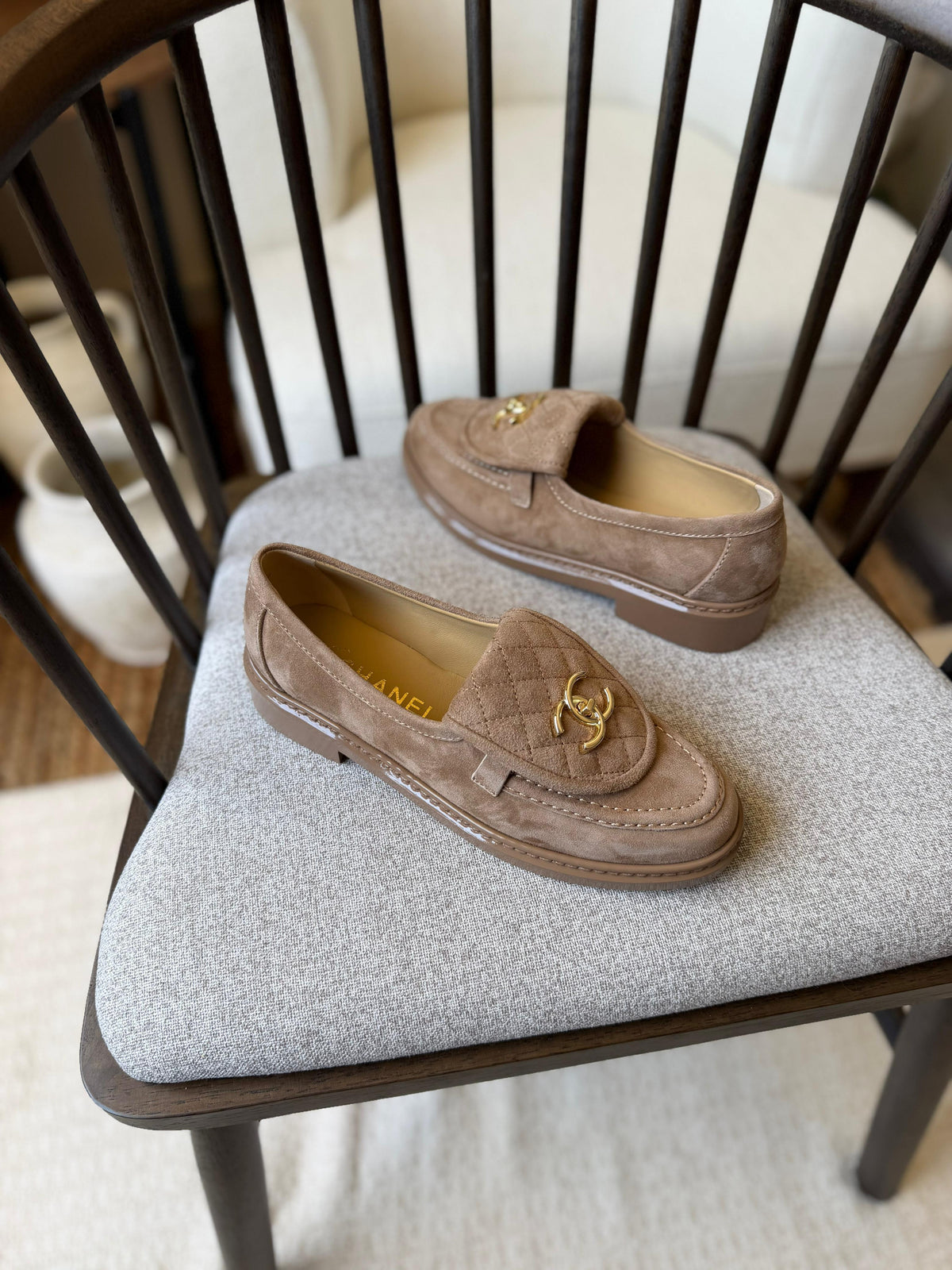 Chanel Suede Loafer