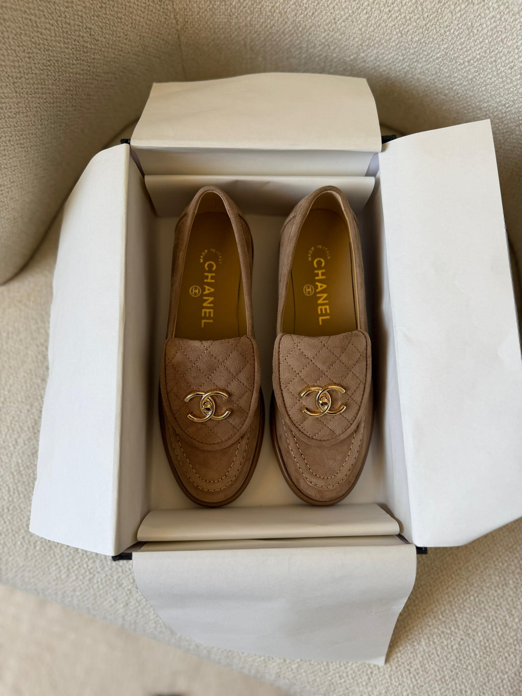 Chanel Suede Loafer