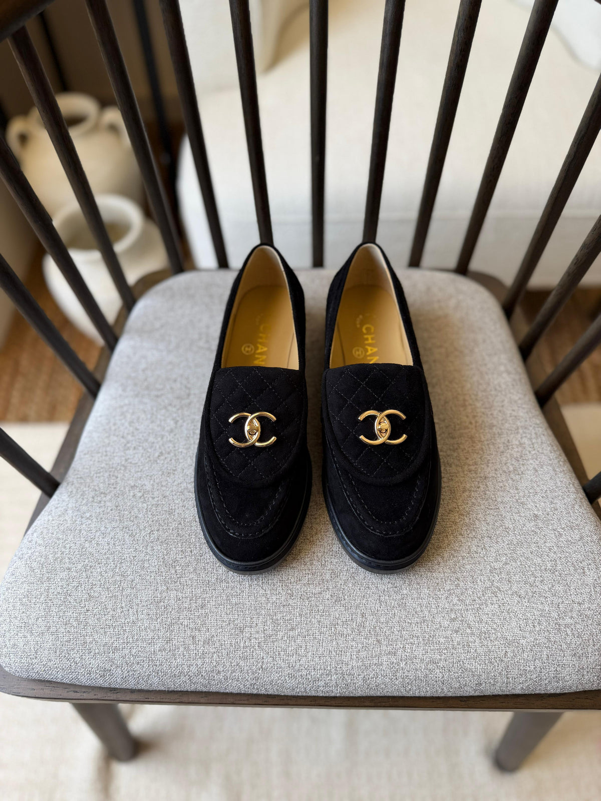 Chanel Suede Loafer