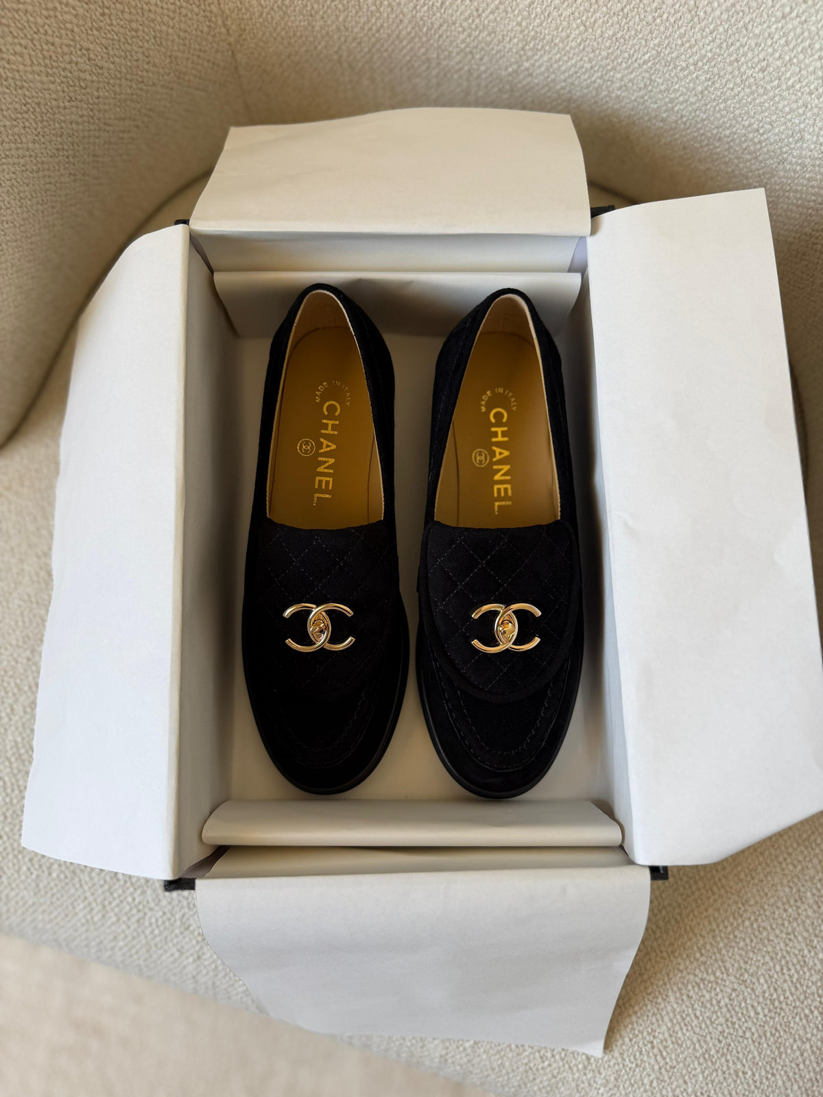 Chanel Suede Loafer