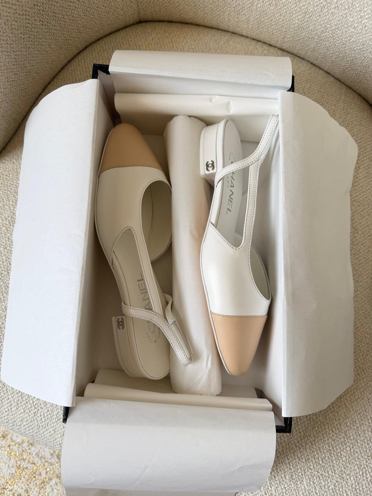 Chanel Flat Slingback