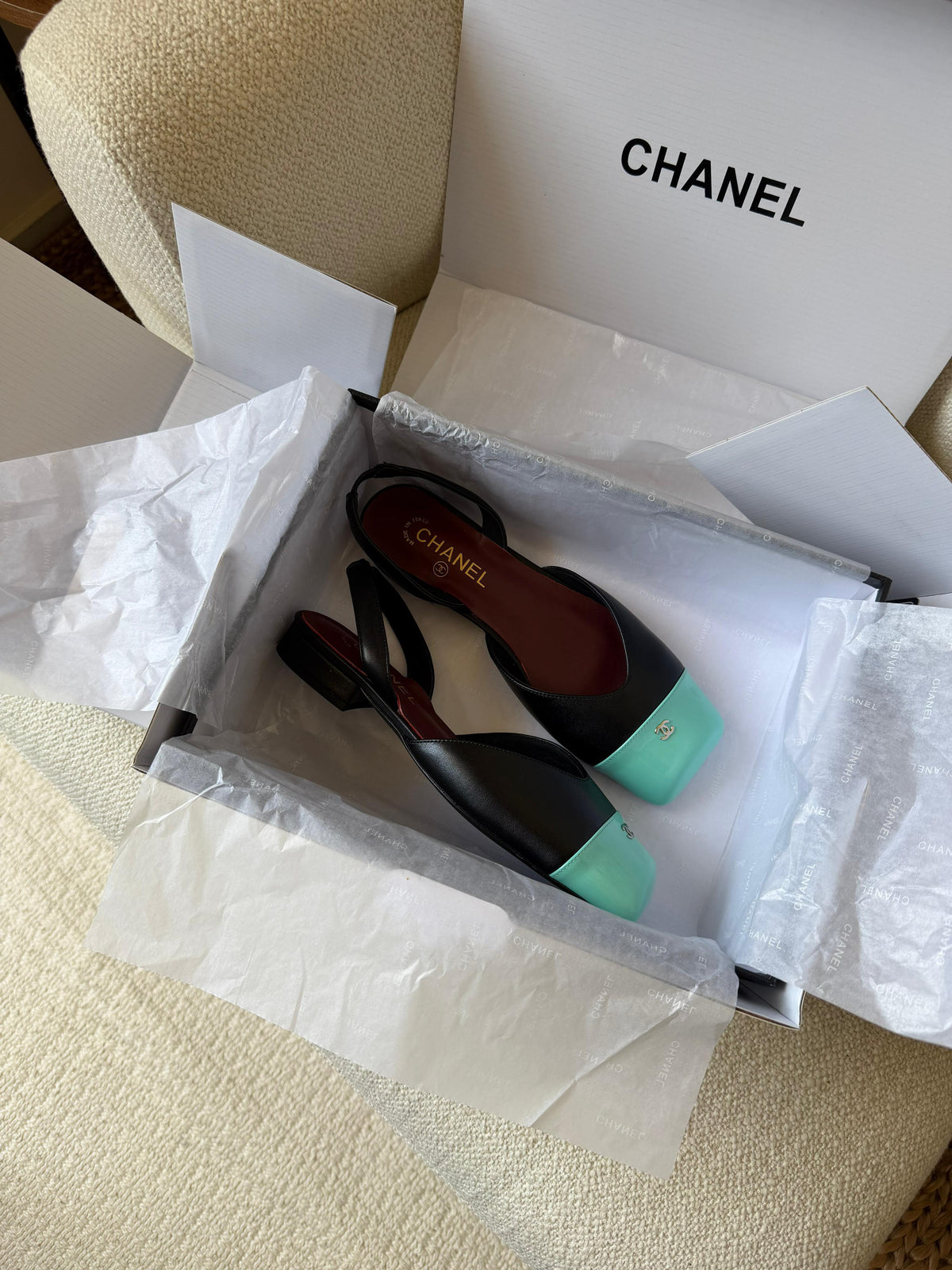 Chanel Flat Slingback