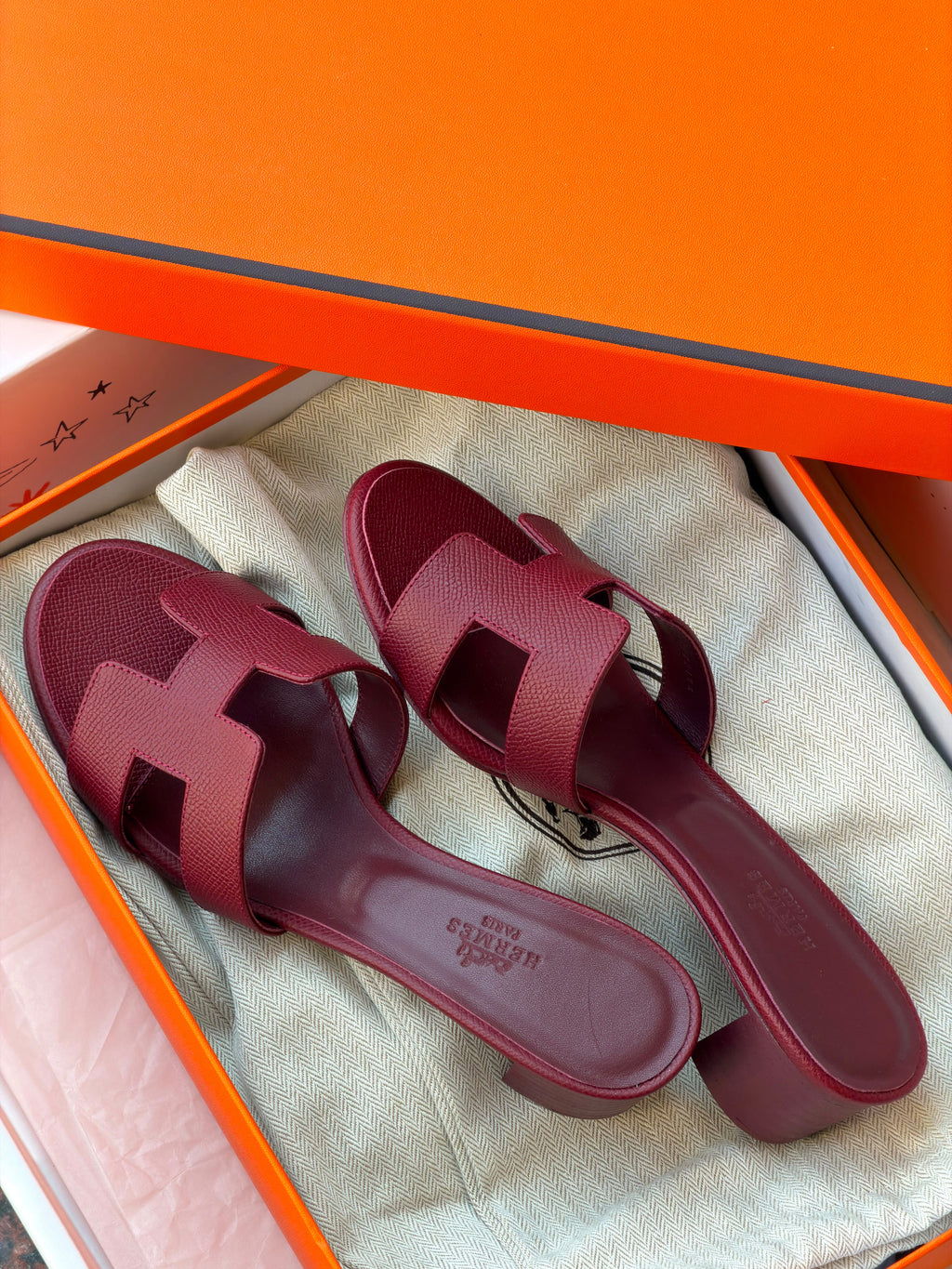 Hermes slippers