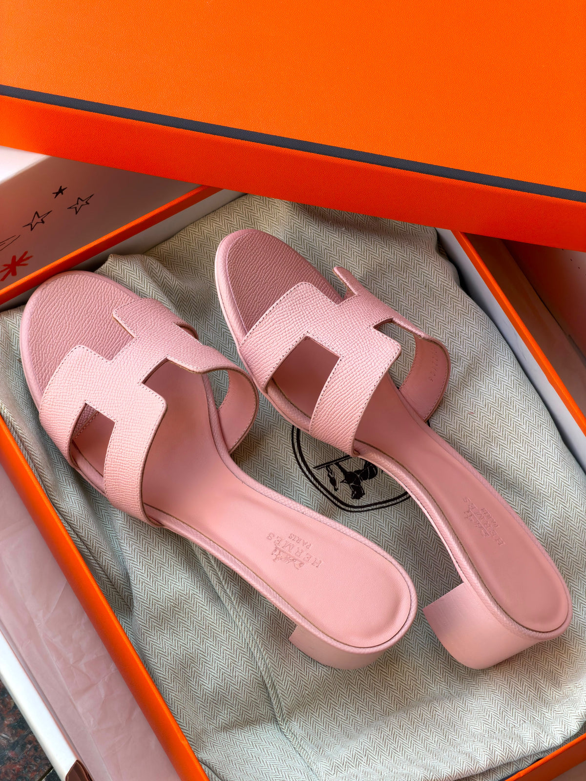 Hermes slippers