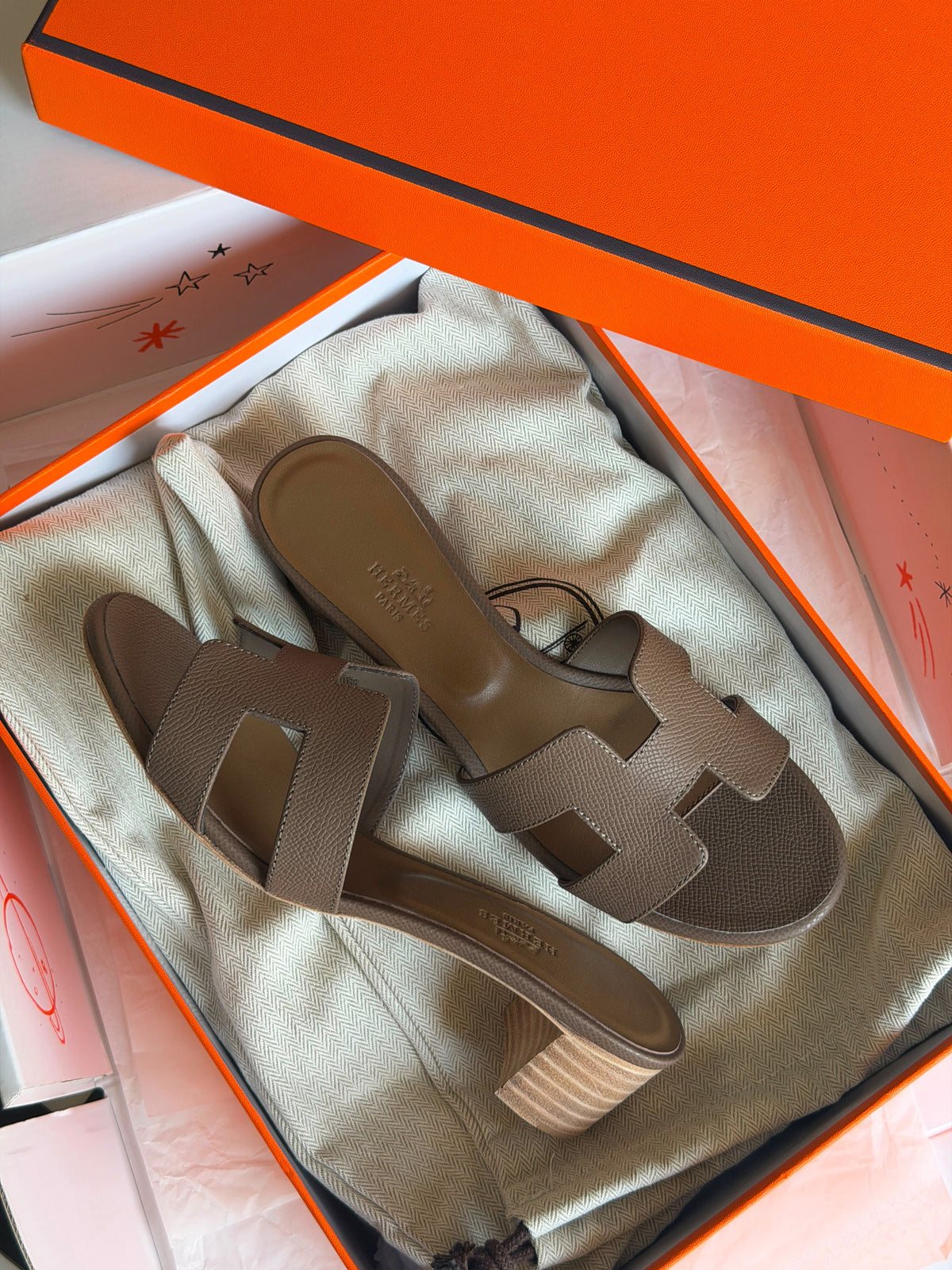 Hermes Slippers