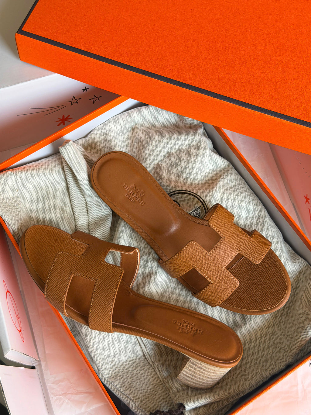 Hermes Slippers