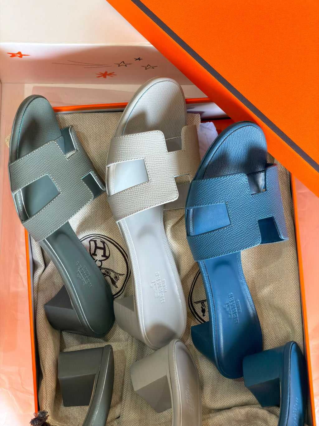 Hermes Slippers