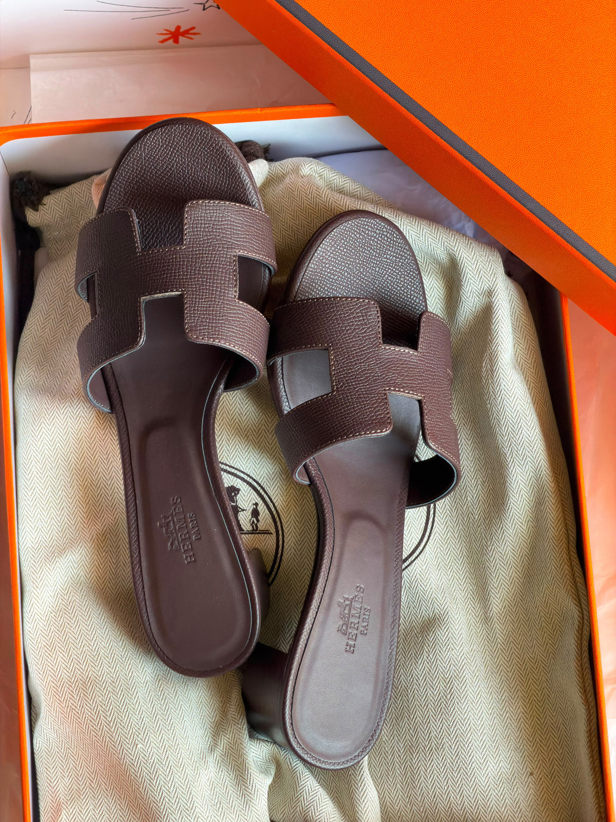 Hermes Slippers
