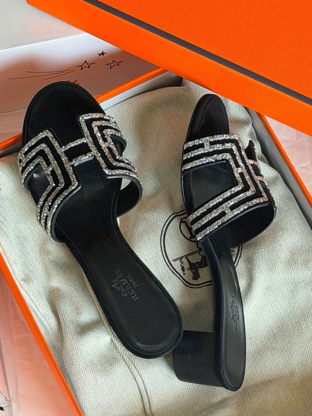 Hermes Slippers