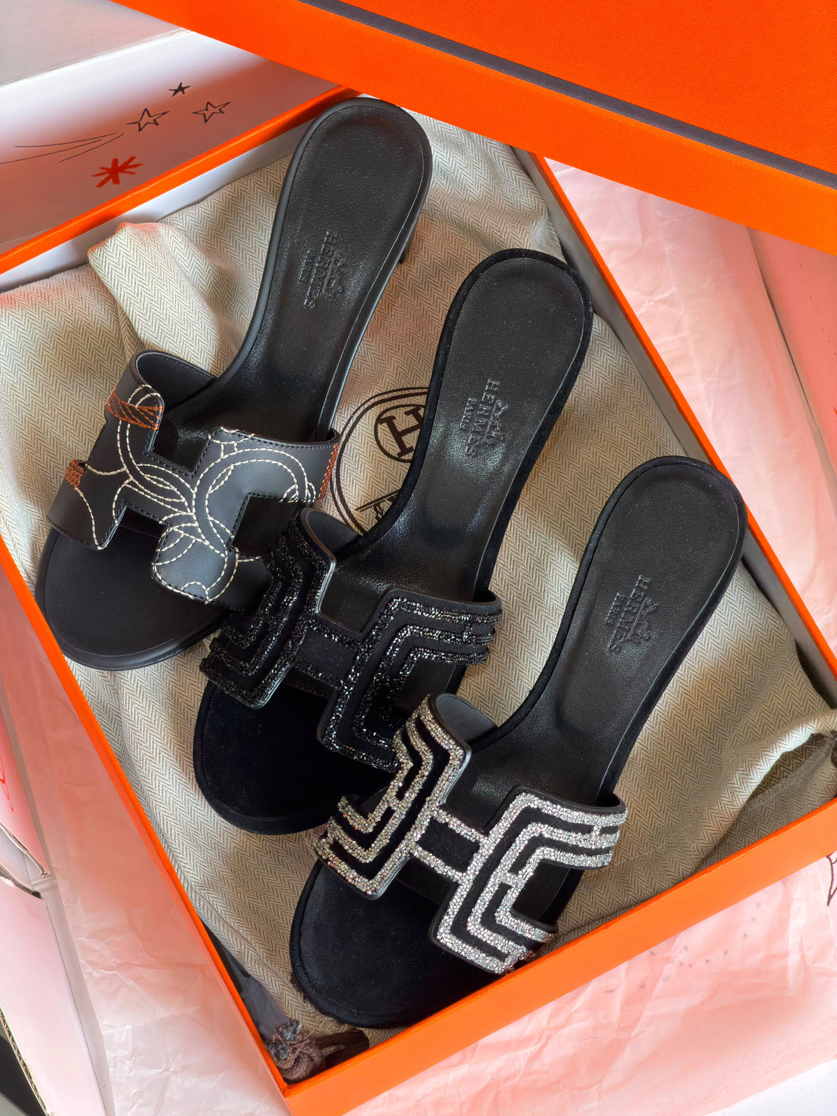 Hermes Slippers
