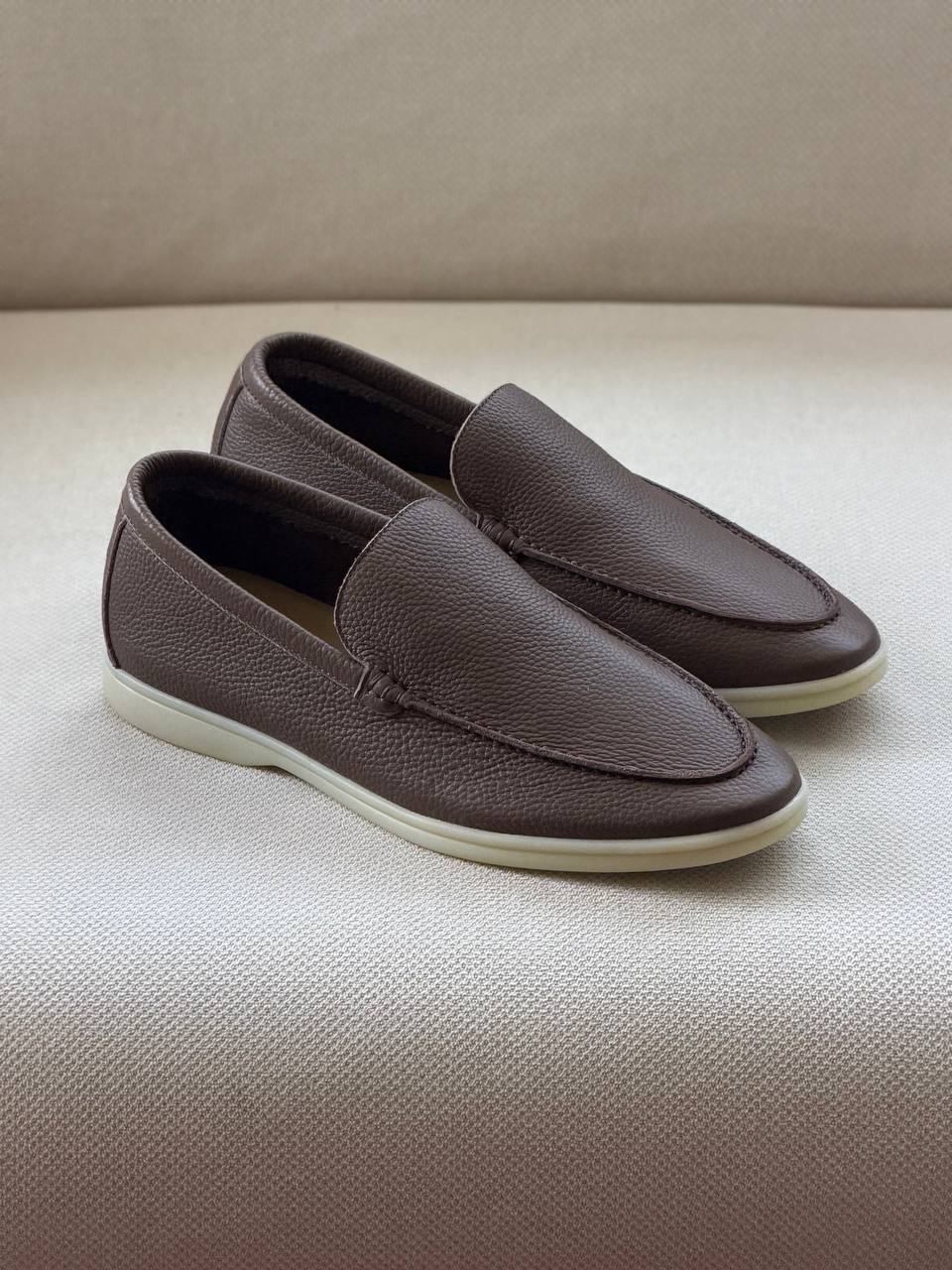 Loro Piana Leather Loafers