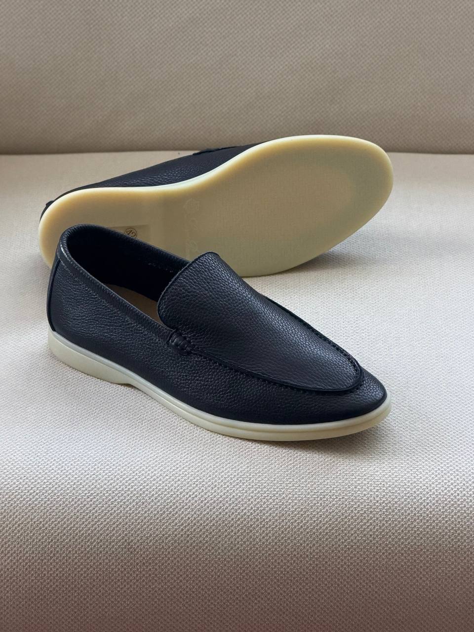 Loro Piana Leather Loafers