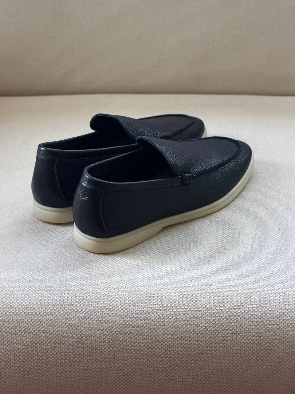 Loro Piana Leather Loafers