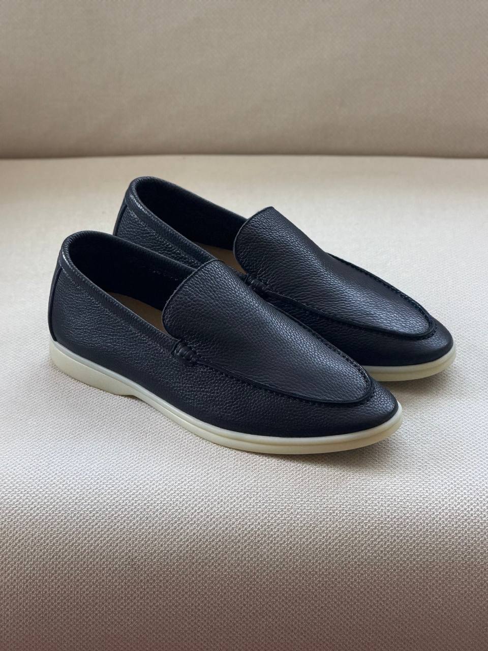 Loro Piana Leather Loafers